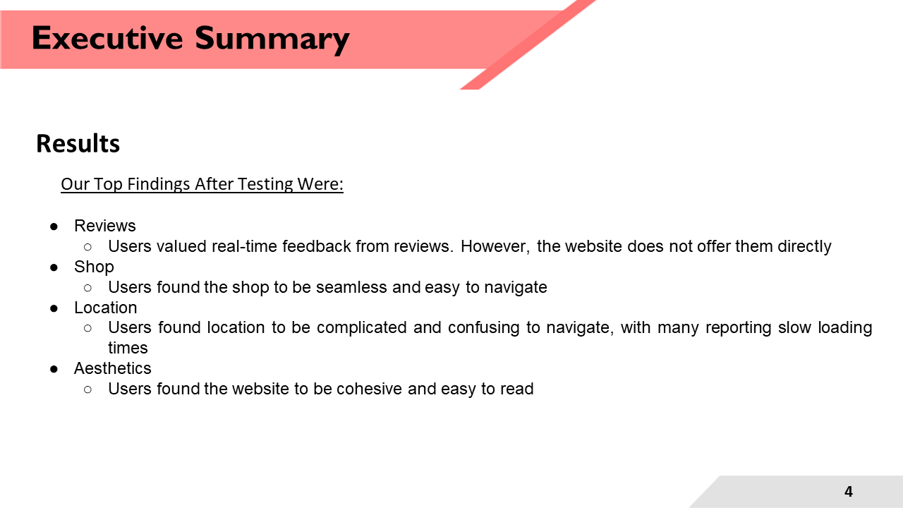 dutch bros usability report page 5